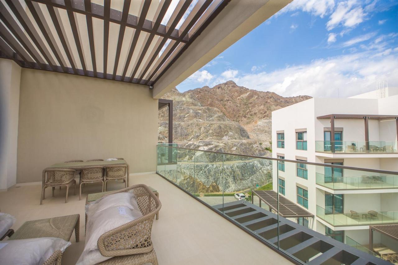 Al Aqah Luxury Apartment W/ Sea Views At Address Residences フジャイラ エクステリア 写真